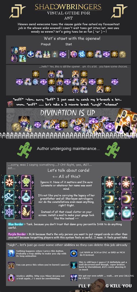 5.0 Visual Guide for AST : r/ffxiv .